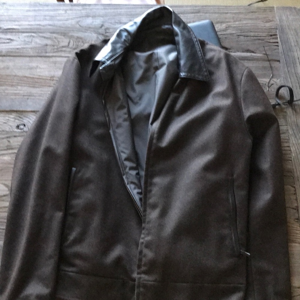 Men’s brioni reversible jacket - wool and cashmere